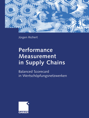 cover image of Performance Measurement in Supply Chains